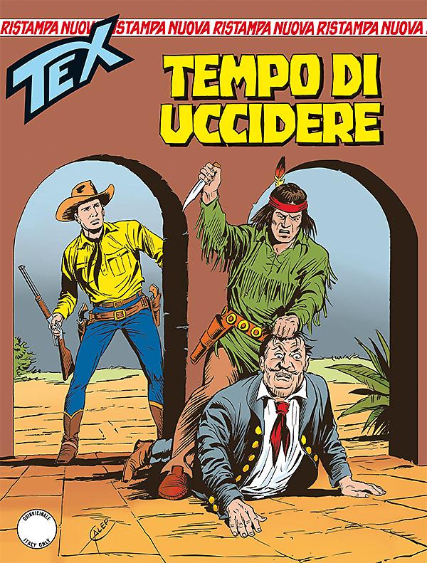 Tempo di uccidere Tex Nuova Ristampa 387 copertina