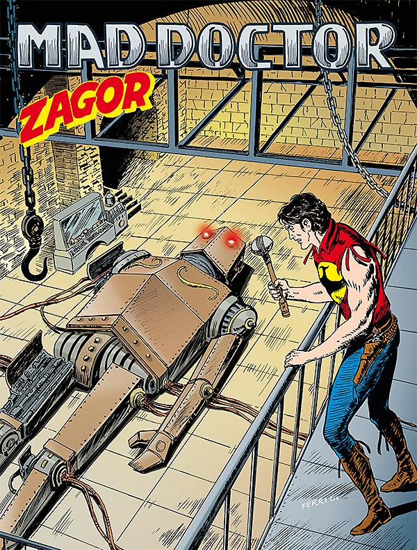 Mad Doctor Zagor 655/604 copertina