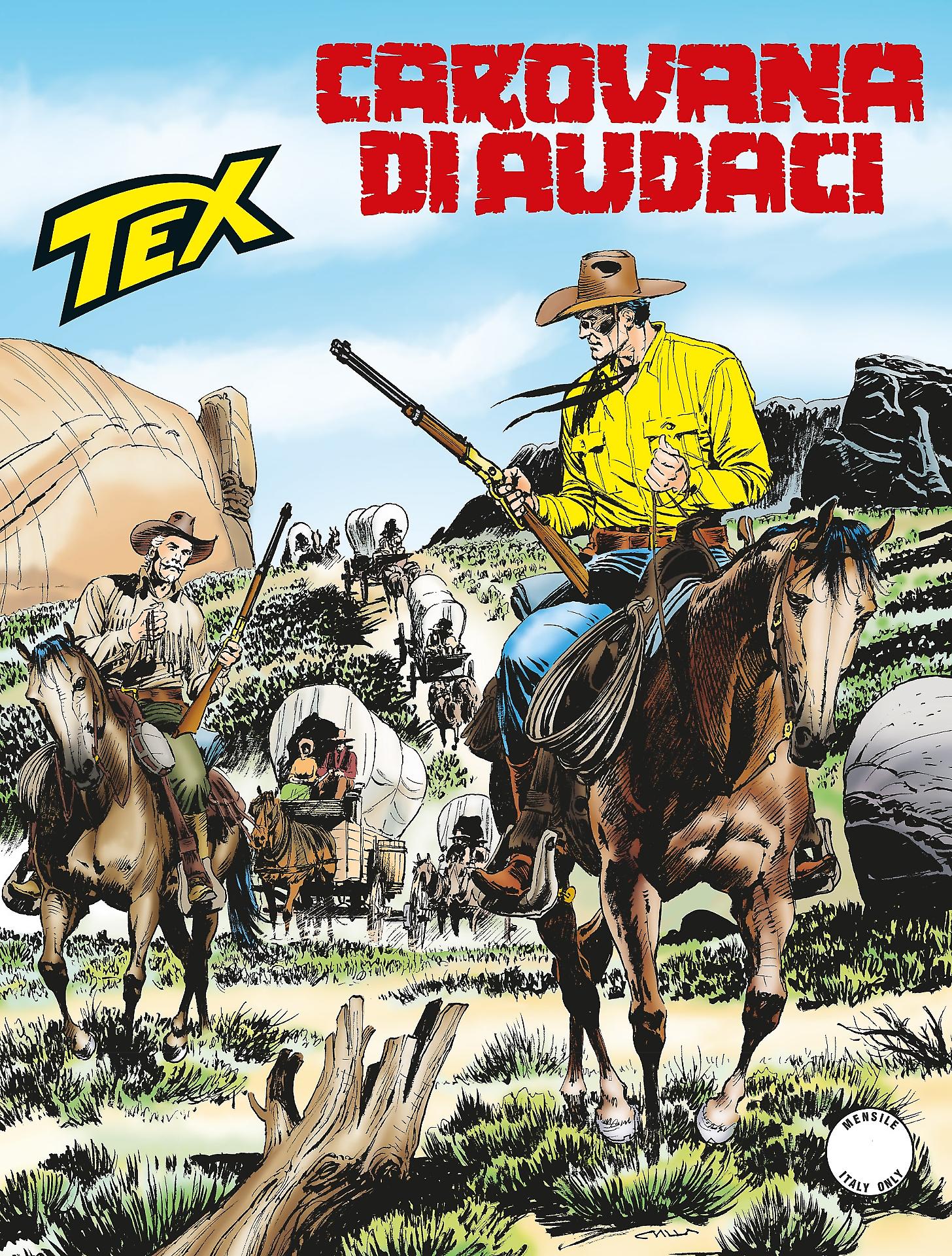 Carovana di audaci - Tex 662 cover