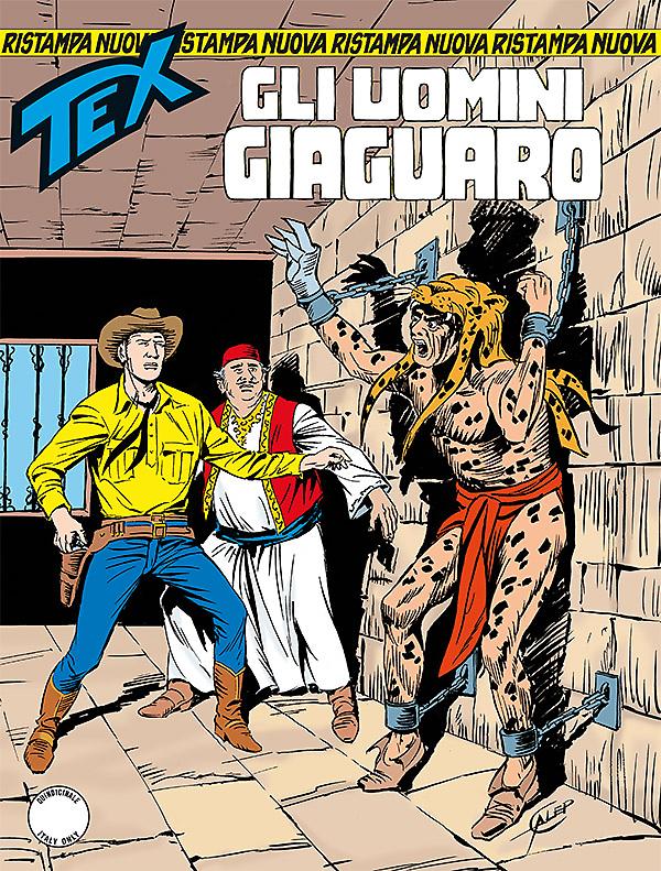 Gli Uomini Giaguaro - Tex Nuova Ristampa 389 cover