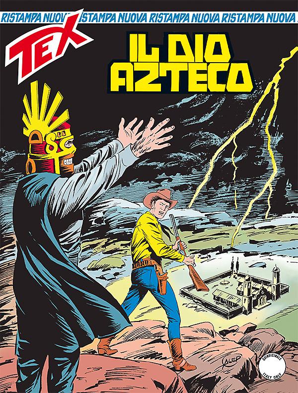 Il dio azteco - Tex Nuova Ristampa 390 cover
