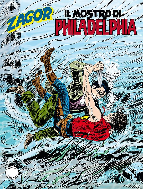 Il mostro di Philadelphia - Zagor 606 cover