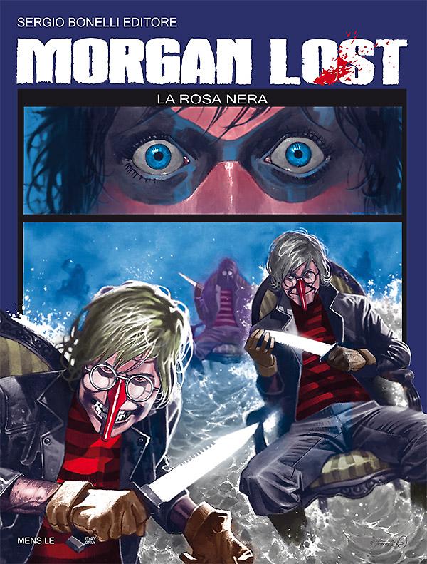 La rosa nera - Morgan Lost 4 cover