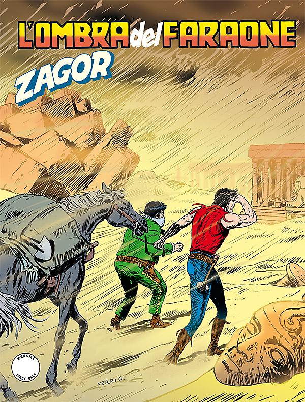 L'ombra del faraone - Zagor 608 cover