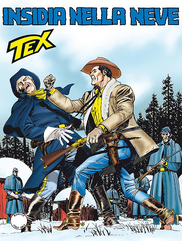 Insidia nella neve - Tex 665 cover