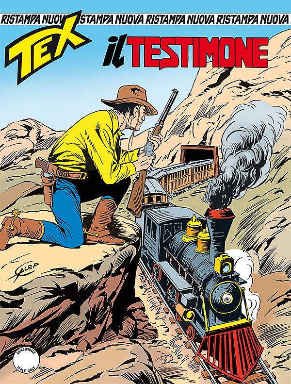 Il testimone - Tex Nuova Ristampa 395 cover