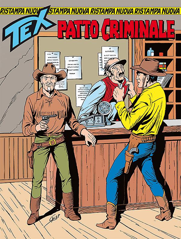 Patto criminale - Tex Nuova Ristampa 396 cover