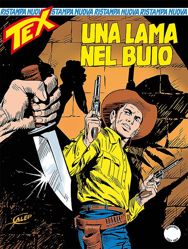 Una lama nel buio - Tex Nuova Ristampa 397 cover