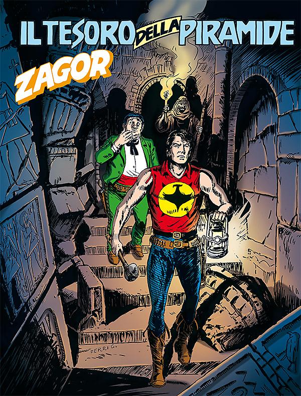 Il tesoro della piramide - Zagor 609 cover