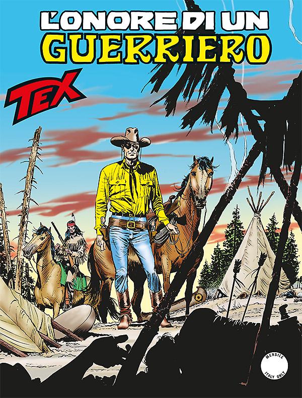 L’onore di un guerriero - Tex 666 cover
