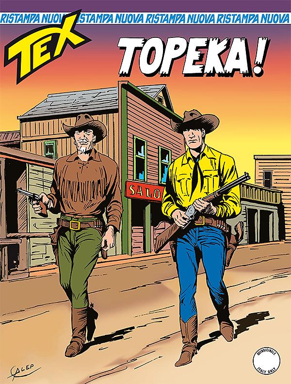 Topeka! - Tex Nuova Ristampa 398 cover