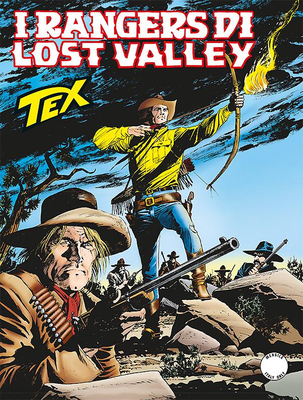 I rangers di Lost Valley - Tex 668 cover