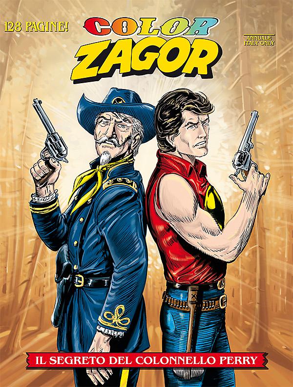 Il segreto del Colonnello Perry - Color Zagor 04 cover