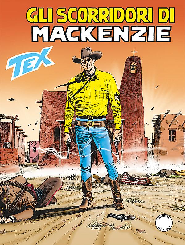 Gli scorridori di Mackenzie - Tex 670 cover