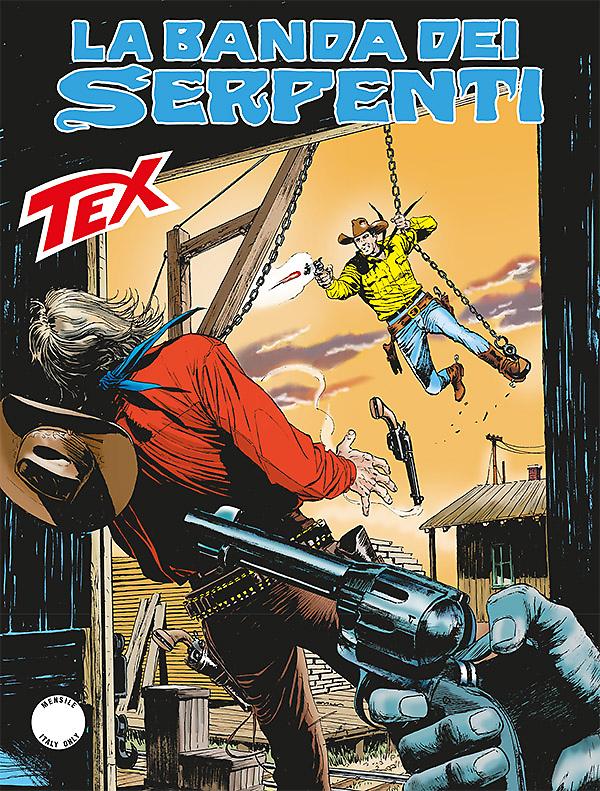 La banda dei serpenti - Tex 671 cover