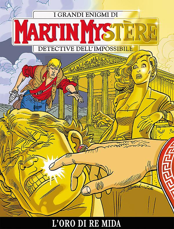 L'oro di Re Mida - Martin Mystère 347 cover