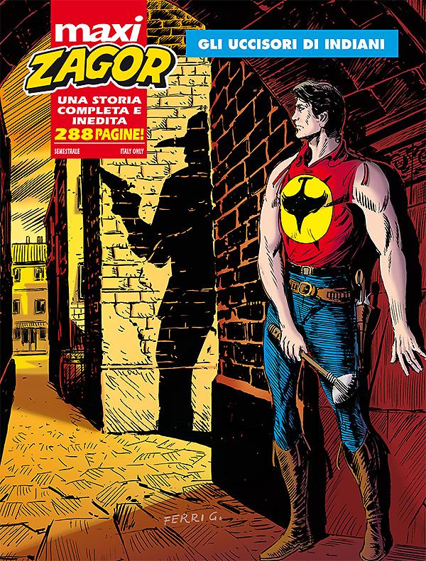 Maxi Zagor n°28 cover