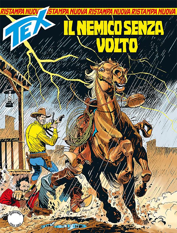 Il nemico senza volto - Tex Nuova Ristampa 411 cover