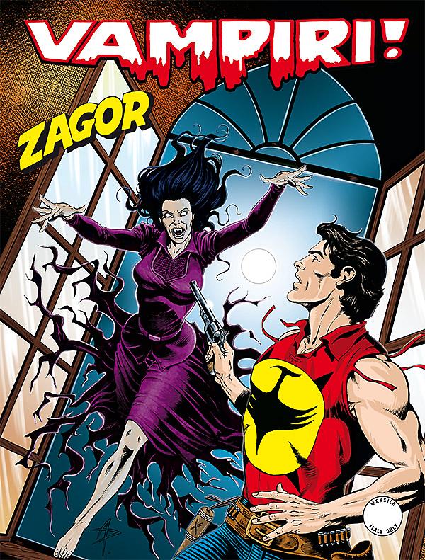 Vampiri! - Zagor 616 cover
