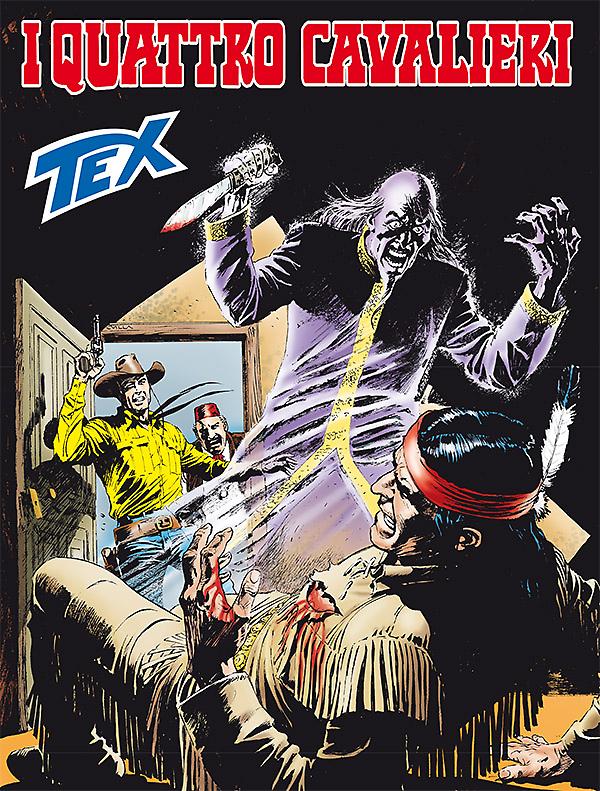 I quattro cavalieri - Tex 674 cover