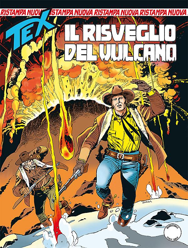 Il risveglio del vulcano - Tex Nuova Ristampa 414 cover