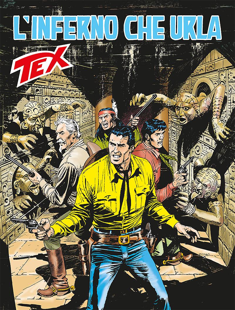 L'inferno che urla - Tex 675 cover