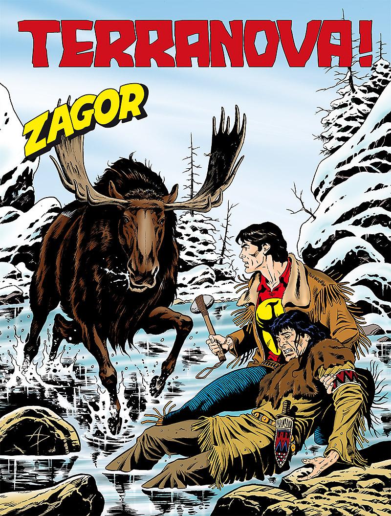 Terranova! - Zagor 619 cover
