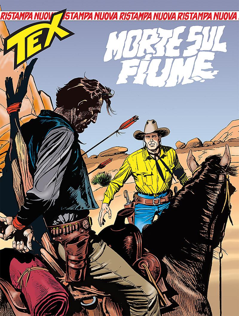 Morte sul fiume - Tex Nuova Ristampa 418 cover