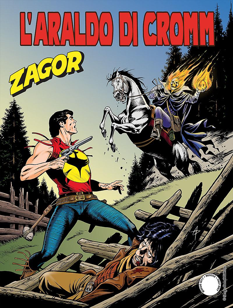 L'araldo di Cromm - Zagor 622 cover