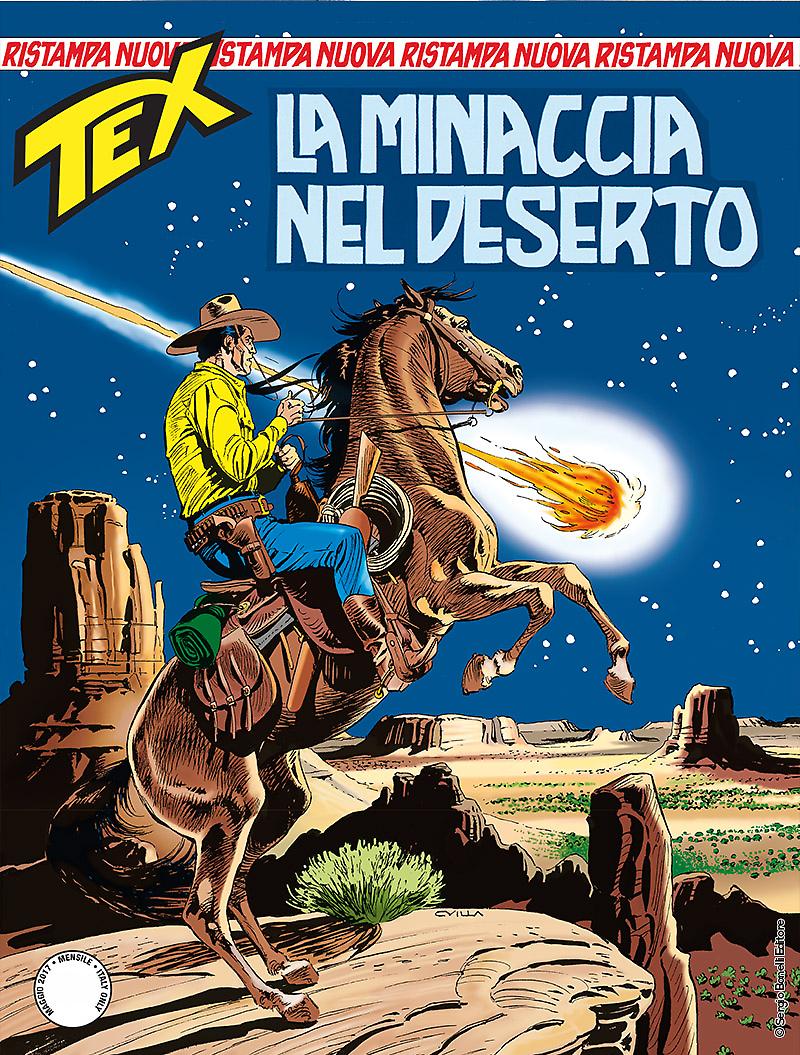 La minaccia nel deserto - Tex Nuova Ristampa 421 cover