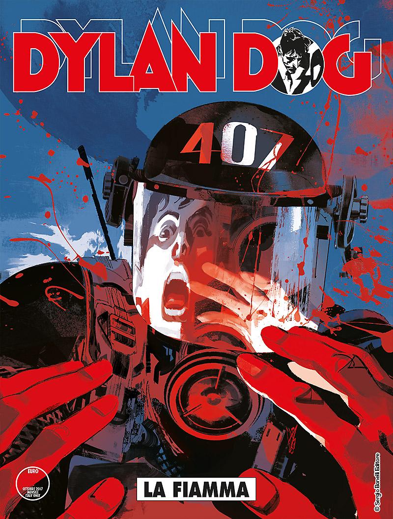 La fiamma - Dylan Dog 373 cover