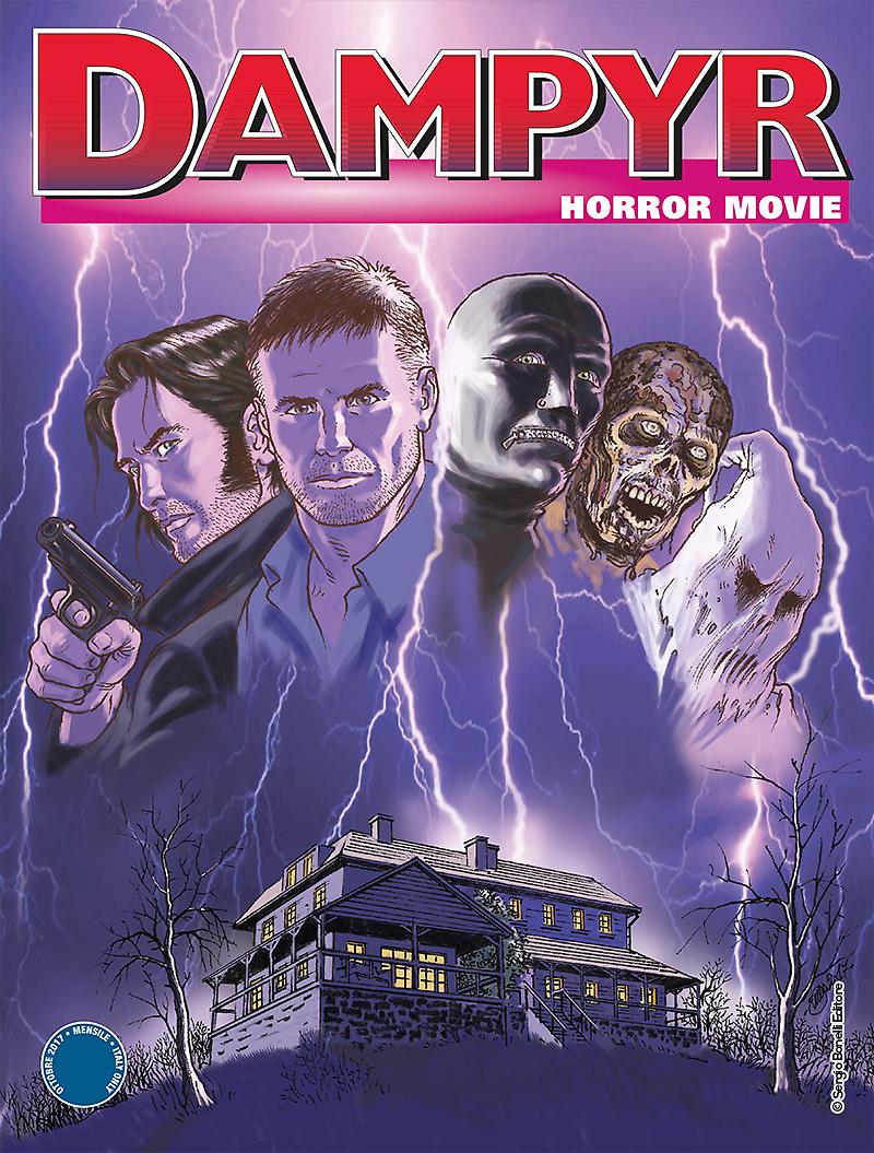 Horror movie - Dampyr 211 cover