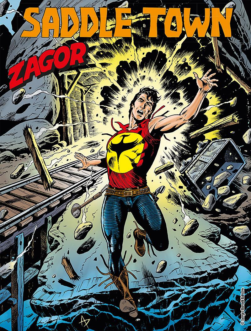 Saddle Town - Zagor 627 cover
