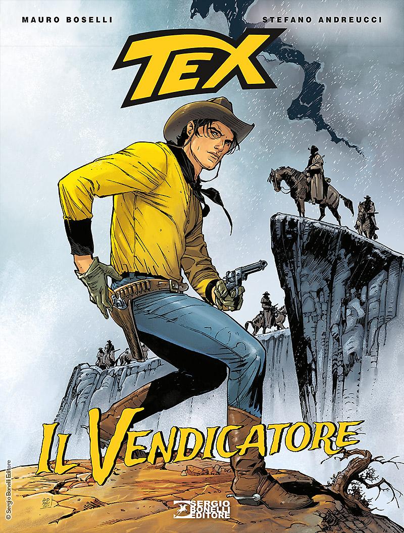 Il vendicatore - Tex Romanzi a fumetti 06 cover
