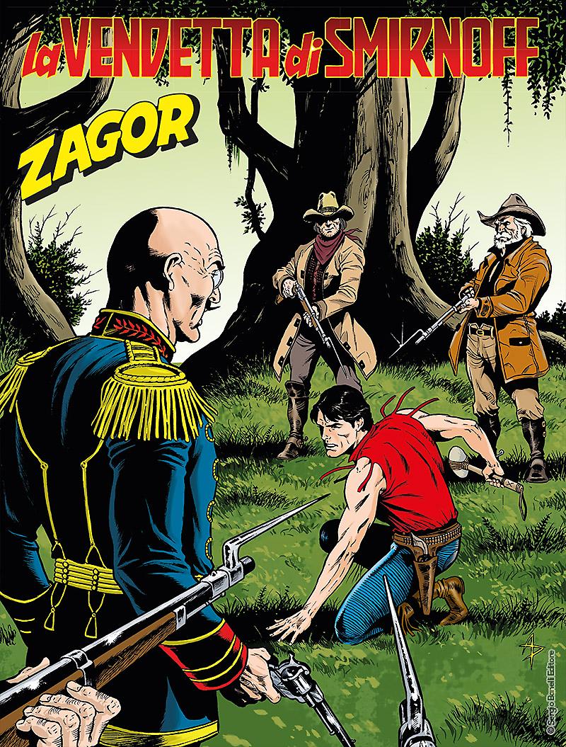 La vendetta di Smirnoff - Zagor 628 cover