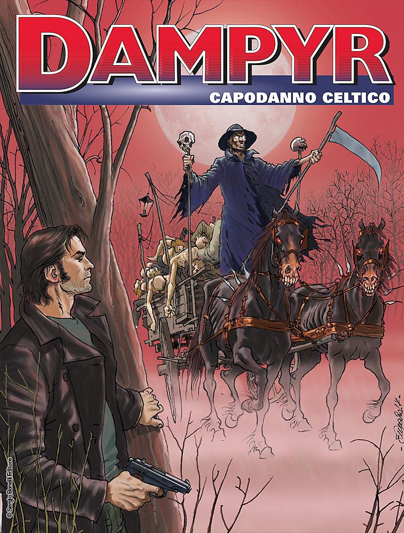 Capodanno celtico - Dampyr 213 cover