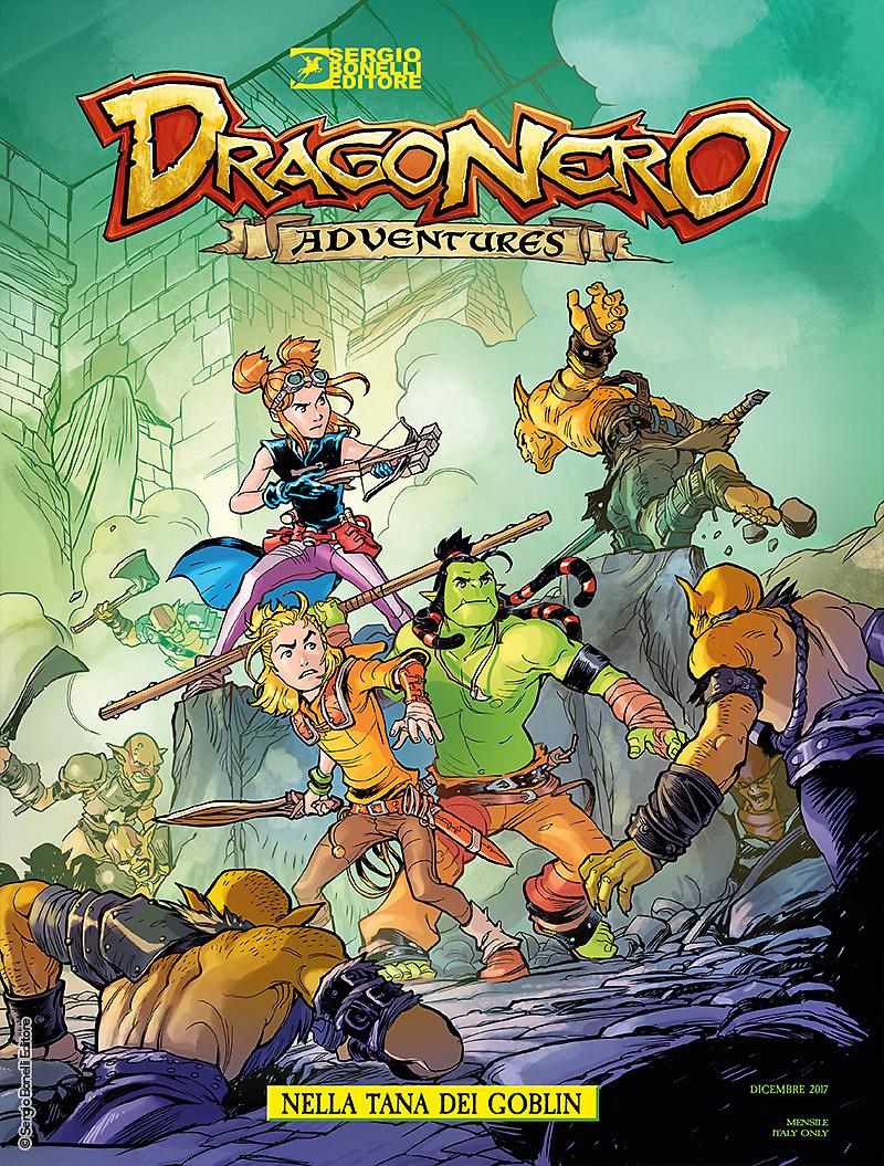 Nella tana dei goblin - Dragonero Adventures 02 cover