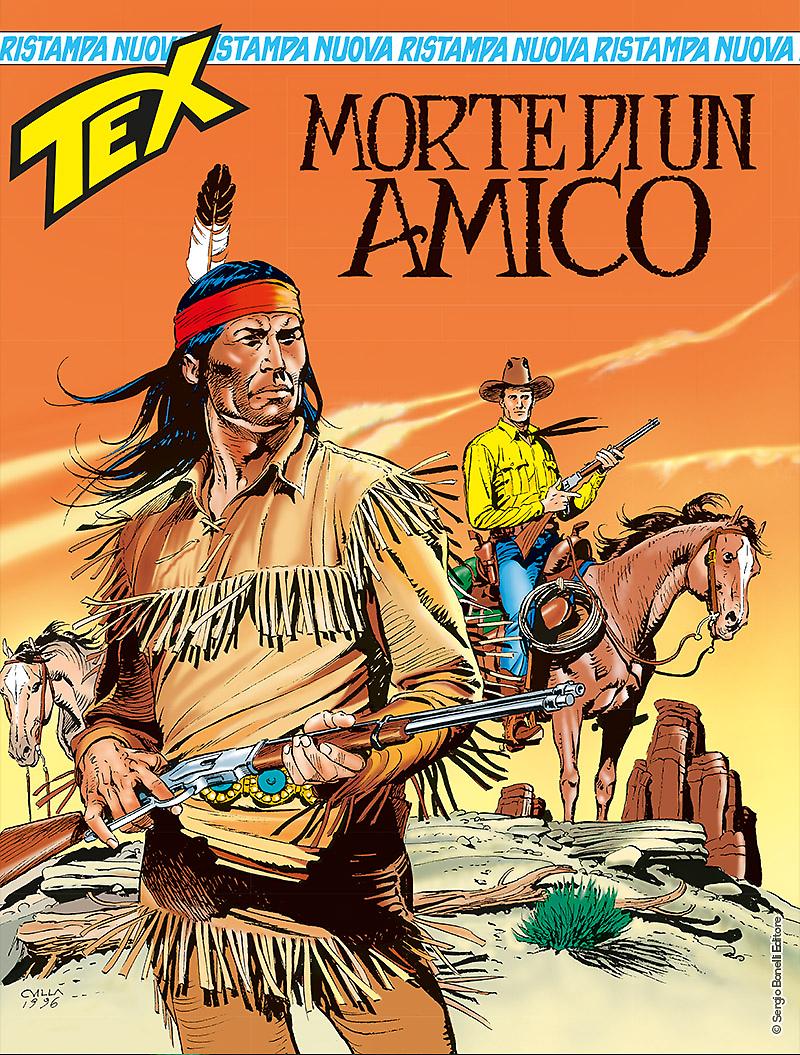 Morte di un amico - Tex Nuova Ristampa 429 cover