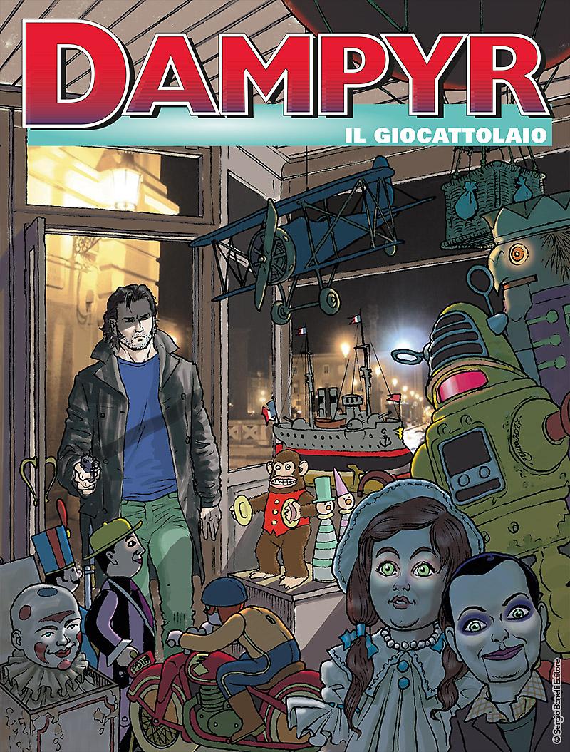 Il giocattolaio - Dampyr 214 cover