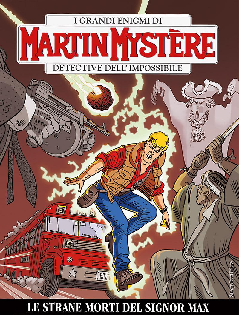 Le strani morti del signor Max - Martin Mystère bimestrale 355 cover