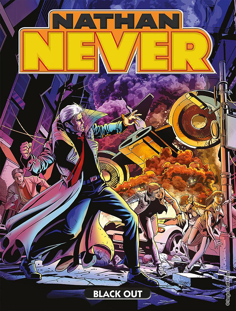 Black Out - Nathan Never 320 cover