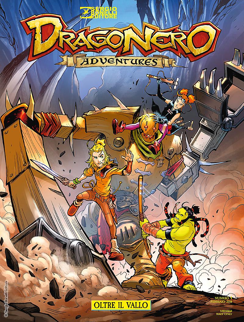 Oltre il vallo - Dragonero Adventures 04 cover