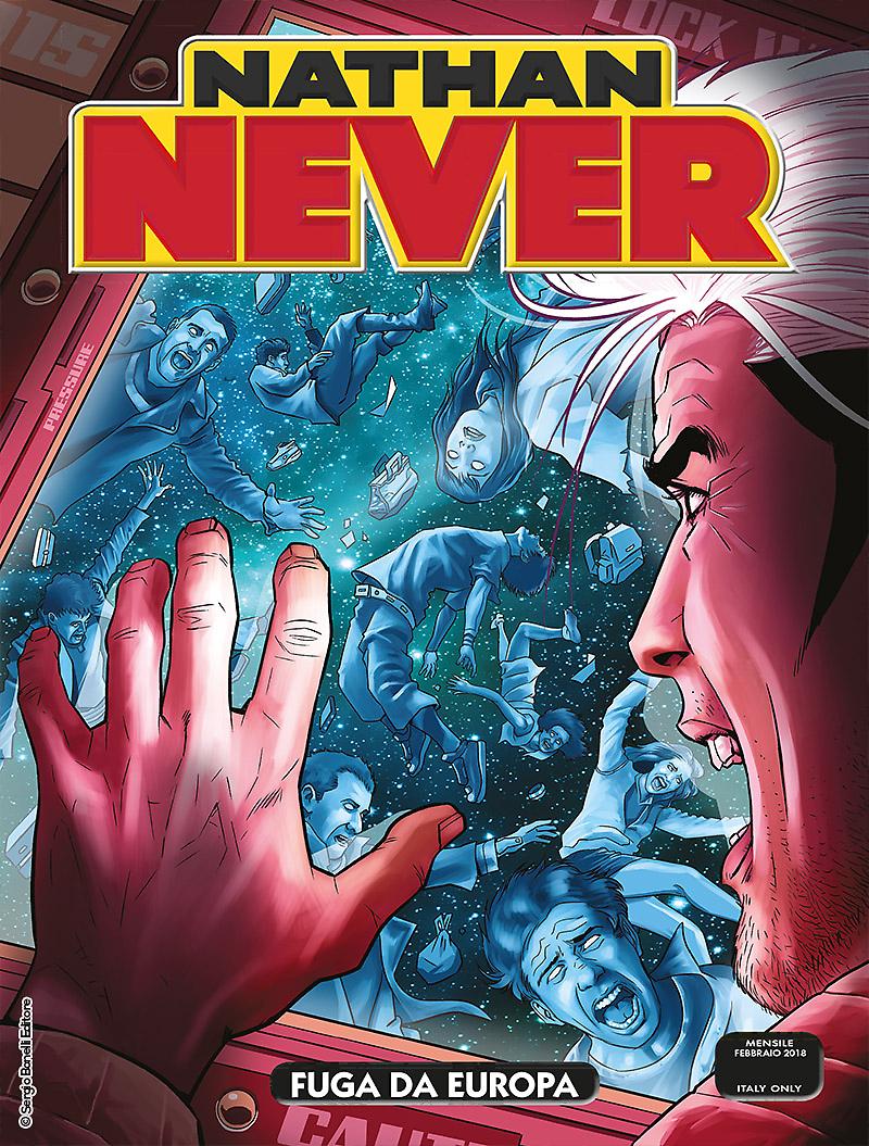 Fuga da Europa - Nathan Never 321 cover