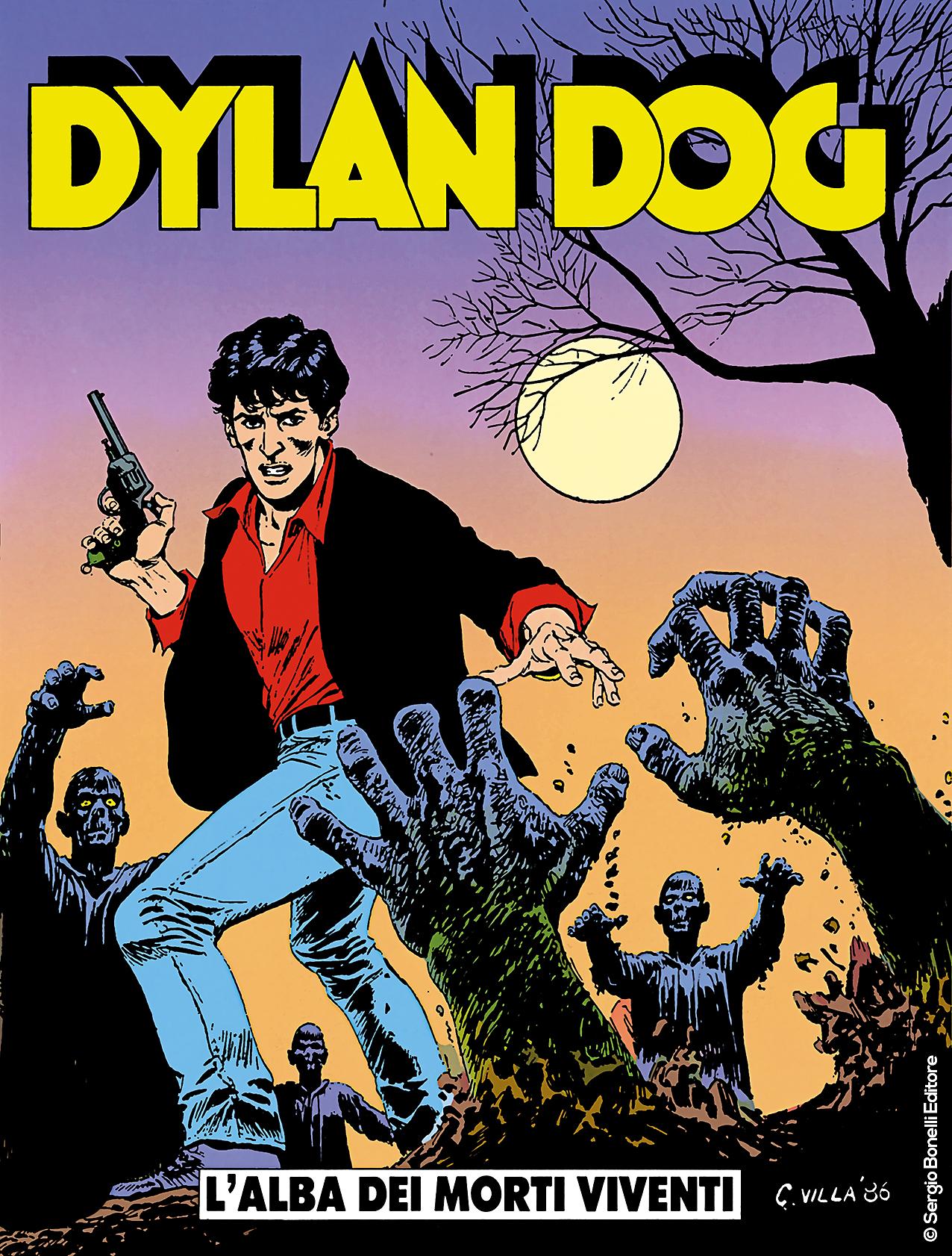 L'alba dei morti viventi - Dylan Dog 01 cover
