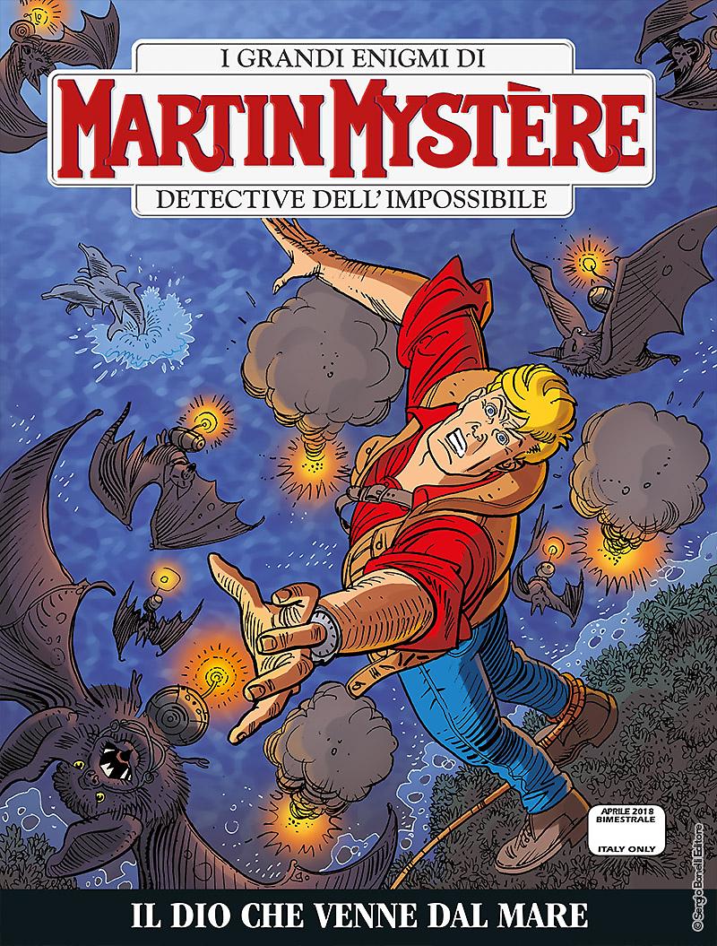Il dio che venne dal mare - Martin Mystère bimestrale 356 cover