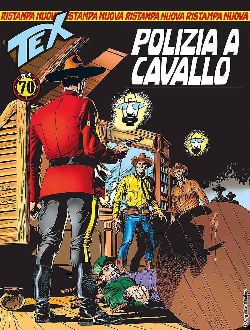 Polizia a cavallo - Tex Nuova Ristampa 432 cover