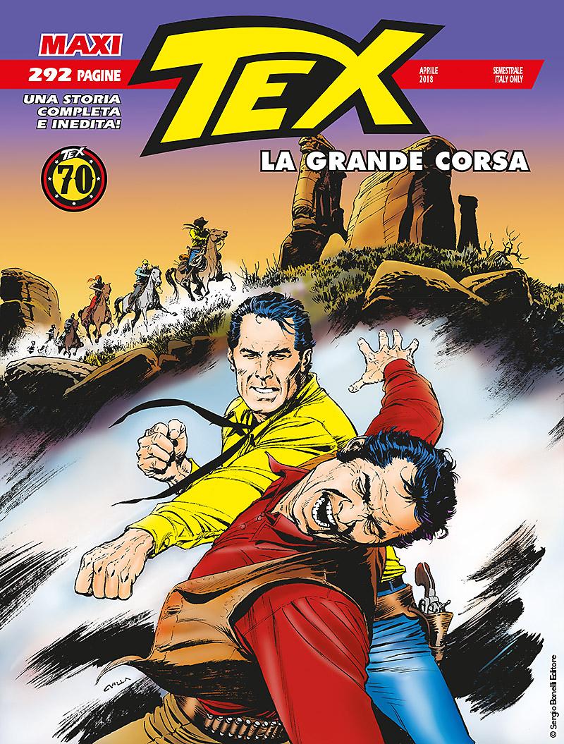 La grande corsa - Maxi Tex 22 cover