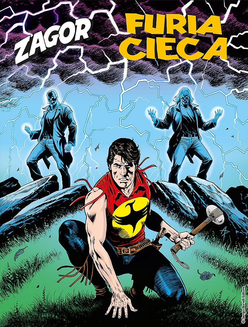 Furia cieca - Zagor 634 cover