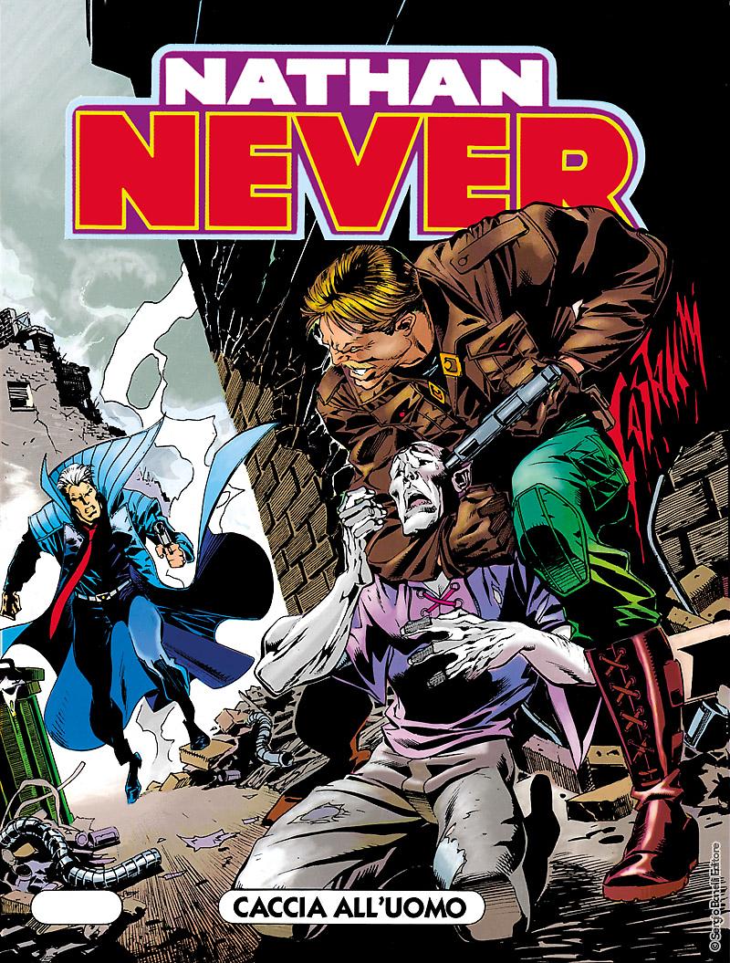 Caccia all'uomo - Nathan Never 55 cover