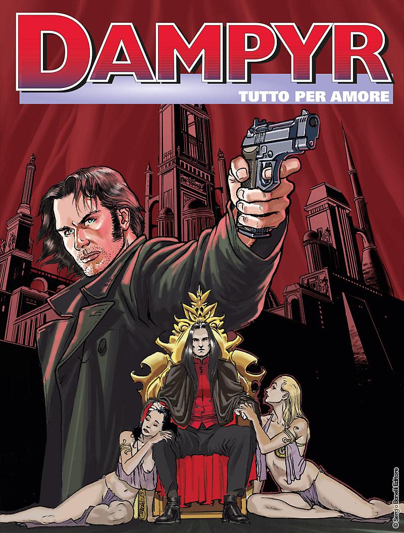 Tutto per amore - Dampyr 219 cover